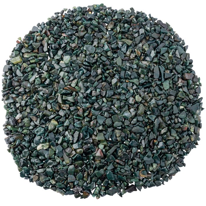 Bloodstone Tumblestone Chips, India (KGs) NETT