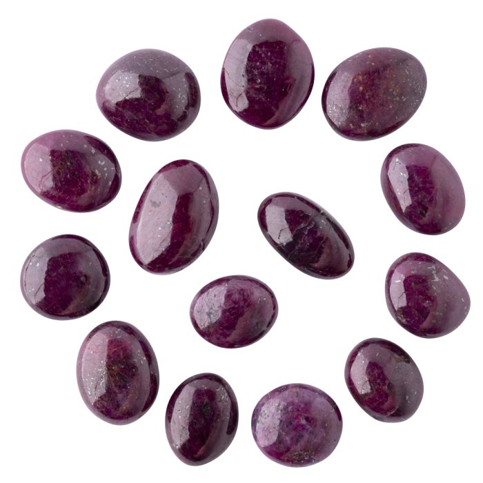 Ruby AAA Grade Tumbled, India (25grams) 