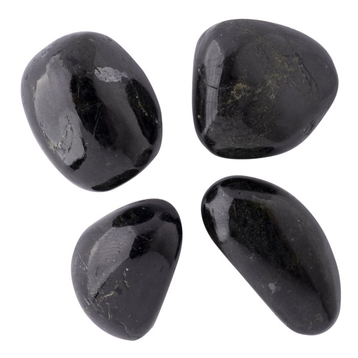 Black Diopside Medium Tumblestone 20-30mm, India (50g)