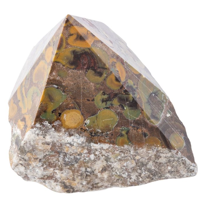 Ajooba Jasper Top Polished Point 100-200g, India (1pc) 