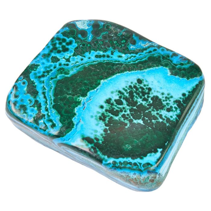 Malachite/Chrysocolla polished freeform 150g-200g (1pc)
