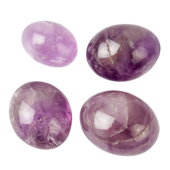 Amethyst Large Tumblestones, A Grade 30-40mm (100g) 