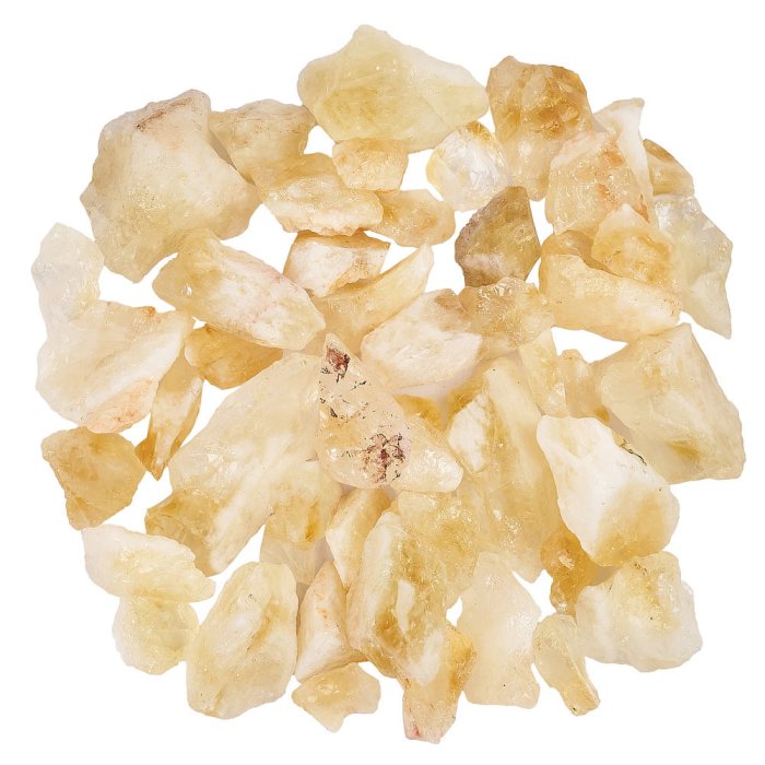 Rough Heat Treated Citrine, Brazil, Unsized, (kg)