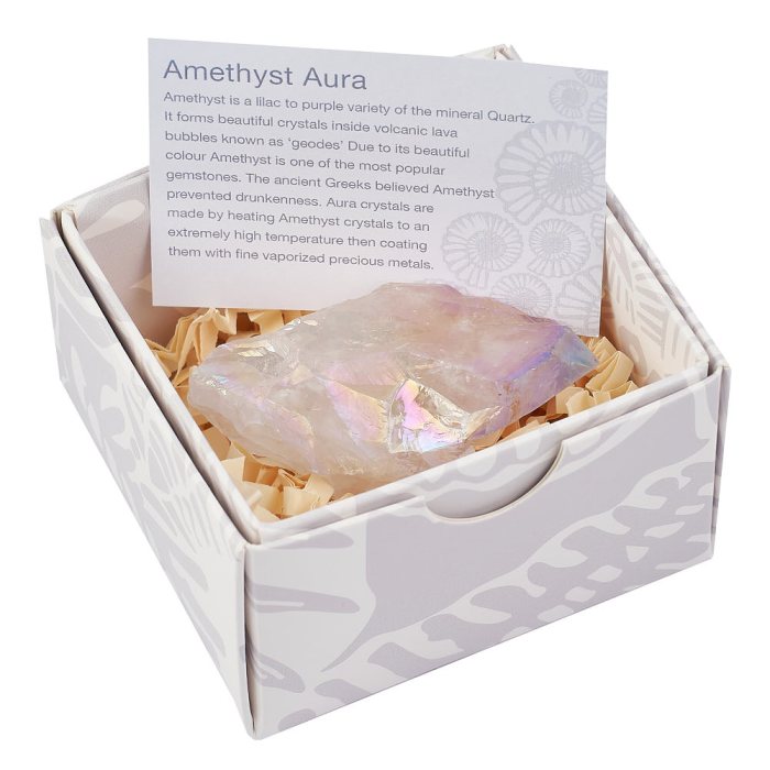 Amethyst Aura Point in Gift Box (1pc)