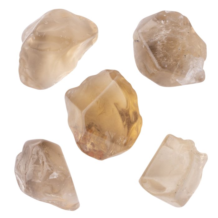 Citrine Natural Large Tumblestone 35-40mm, Brazil (100g) NFD