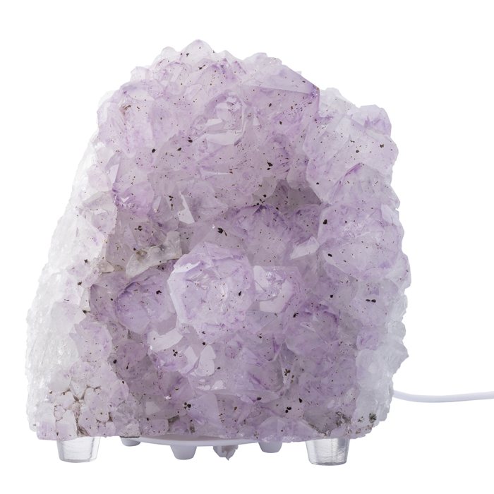 Amethyst Druze Lamp Small, USB LED Fitting (1pc) NETT