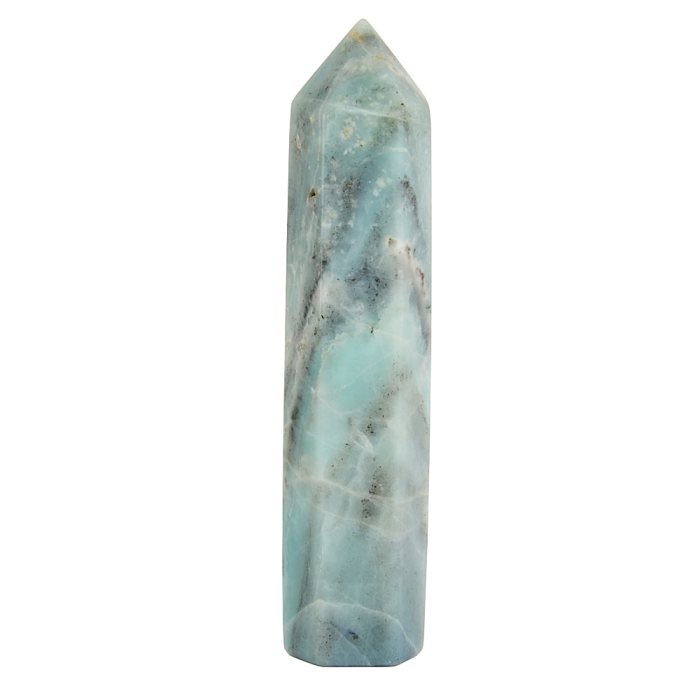 Blue Amazonite Polished Point 18/20 x 90/100 mm NETT