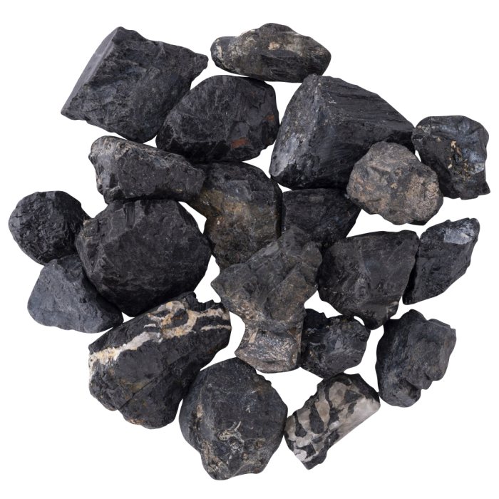 Tourmaline Black Rough B Grade, Unsized (approx. 1KG) NFD