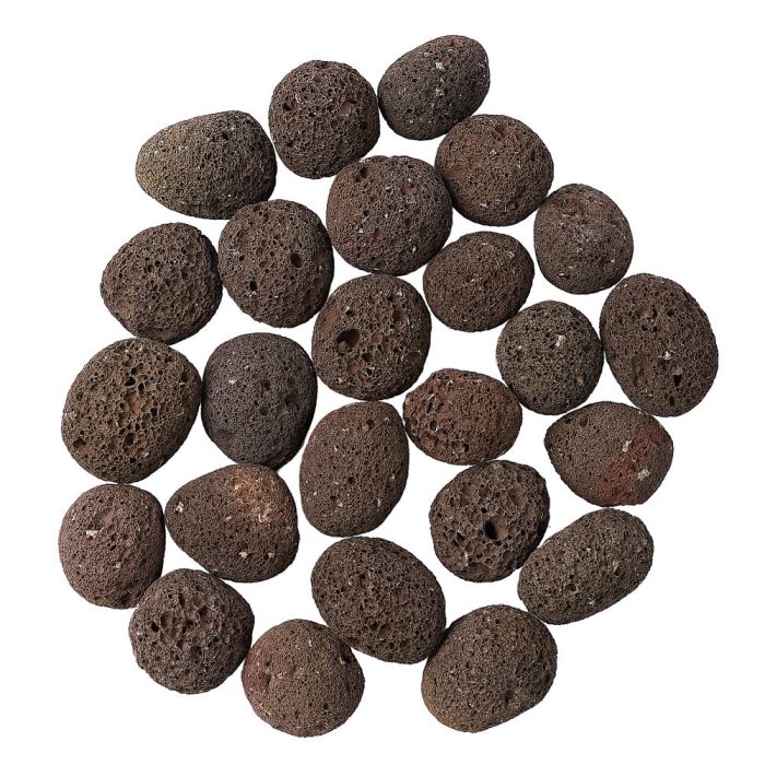 Black Lava Tumblestones Refill (25pcs)