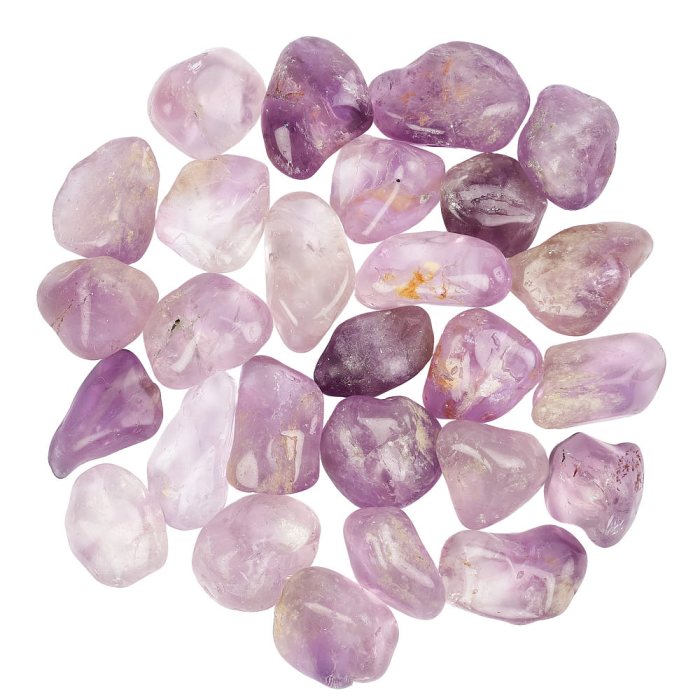 Amethyst Medium Tumblestones, C Grade, 20-30mm (250g)