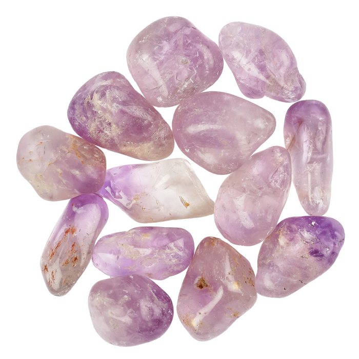 Amethyst Large Tumblestones, C Grade, 30-40mm (250g)