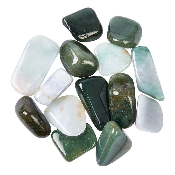 Burma Jade Tumblestone (by the gram)