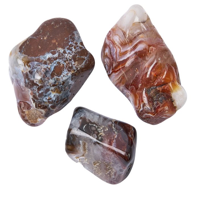 Fire Agate Tumblestones (by the gram)