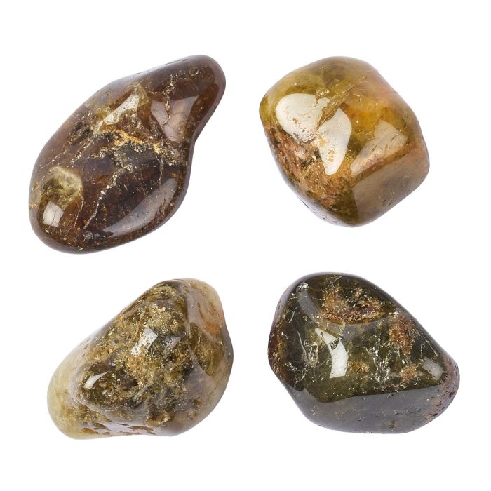 Green Garnet Large Tumblestones (by the gram) NFD