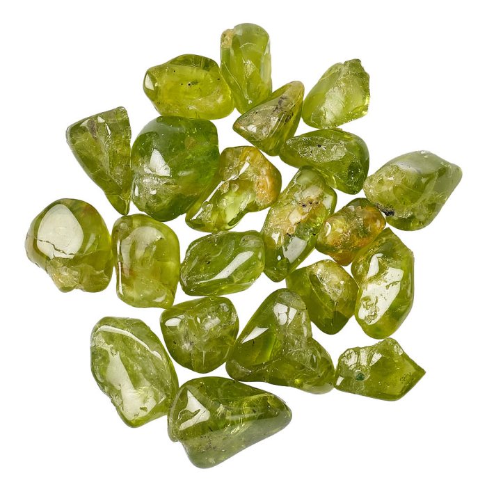 Peridot XS Tumblestones (by the gram) NFD