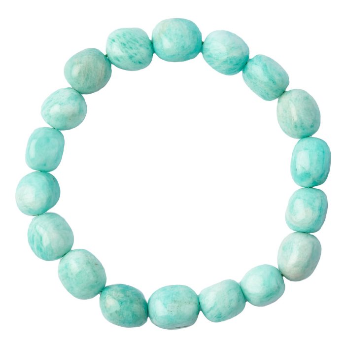 Amazonite (A Grade) Tumblestone Bracelet (1pc)