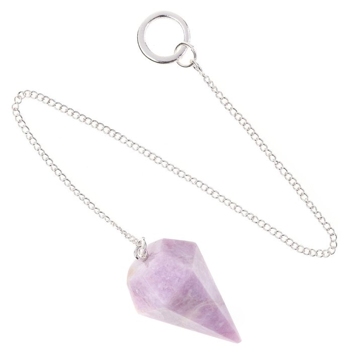 Lepidolite Pendulum, 25mm x 40mm (1pc)
