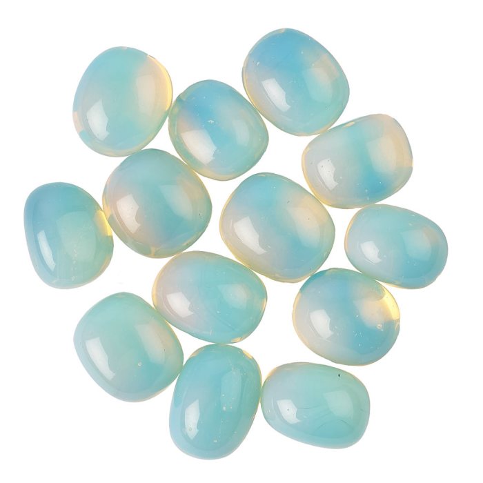 Opalite (A Grade) Medium Tumblestones, 20-30mm (250g) NFD