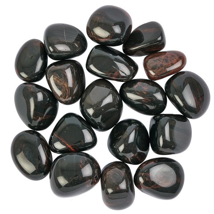 Red Obsidian Medium Tumblestones, 20-30mm (250g)