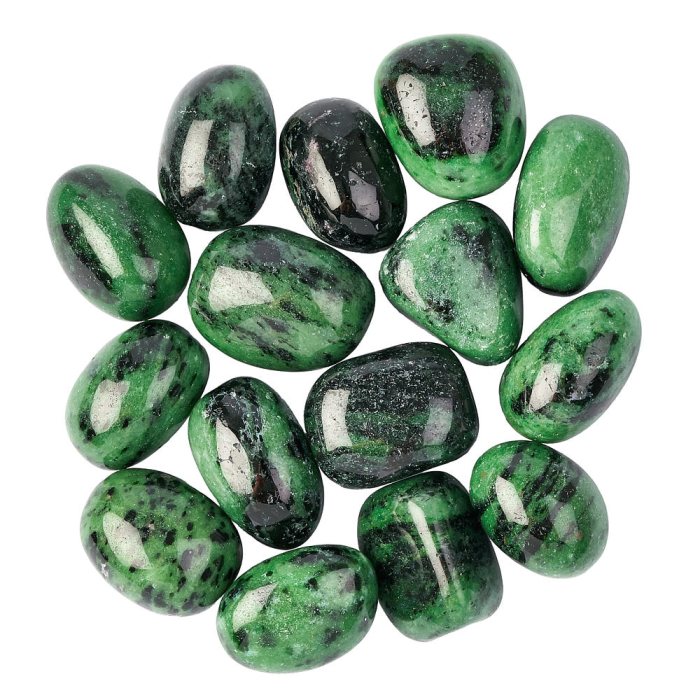 Ruby Zoisite Medium Tumblestones, 20-30mm (250g)