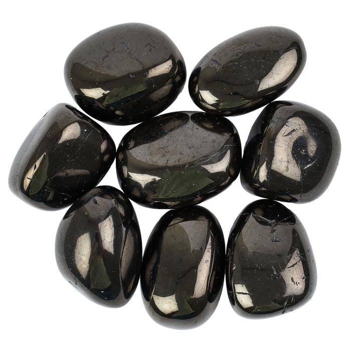 Jet Large Tumblestones (A Grade)  30-40mm (100g) 