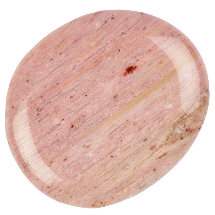 Pink Petrified Wood Smoothstone (1pc)