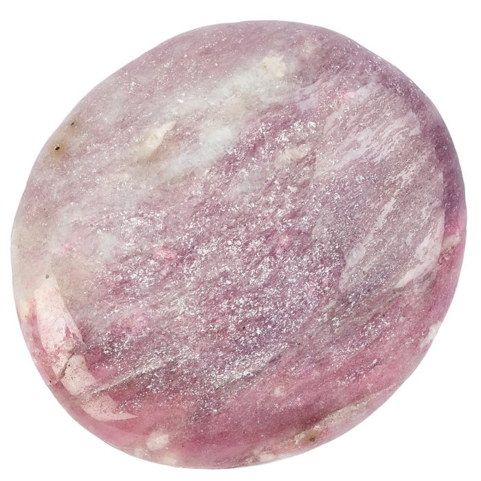 Pink Tourmaline in Quartz Smoothstone (1pc)