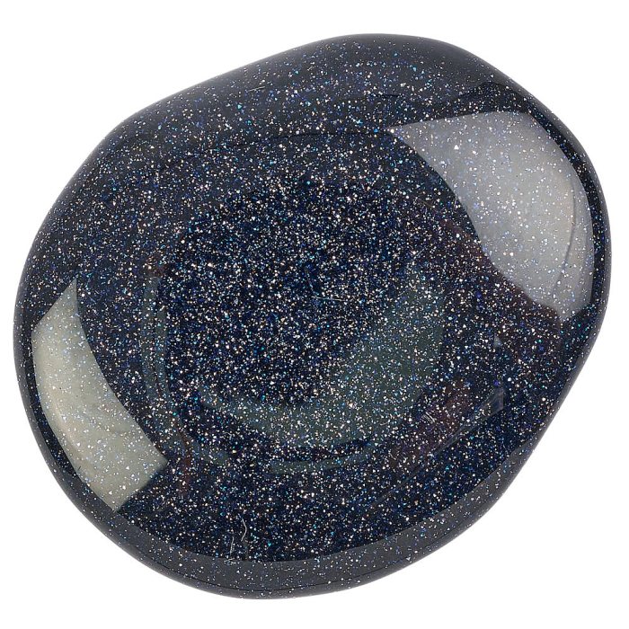 Blue Goldstone Smoothstone (1pc)