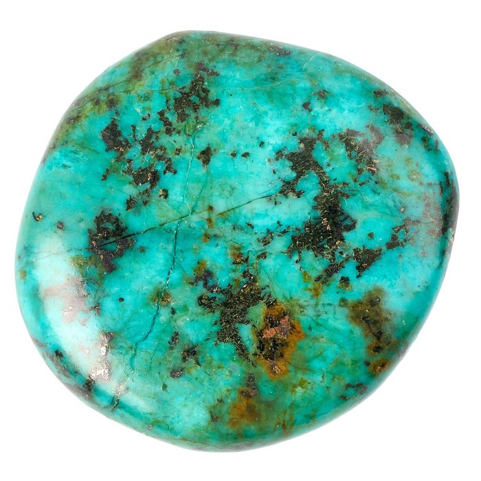 African Turquoise Smoothstone (1pc)
