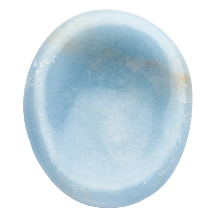 Angelite Freeform Worry Stone (1pc)