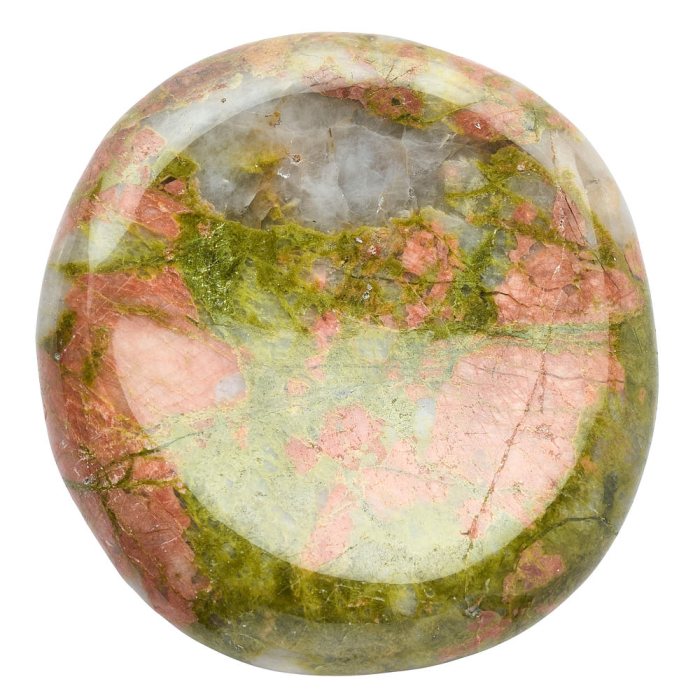 Unakite Freeform Worry Stone (1pc)