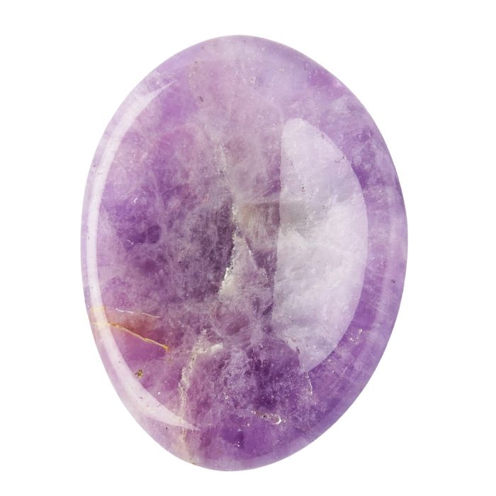 Dog Tooth Amethyst Worry Stone (1pc)