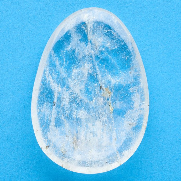 Quartz Worry Stone (1pc)