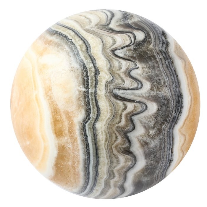 Banded Zebra Jasper Sphere 50-60mm (1pc)