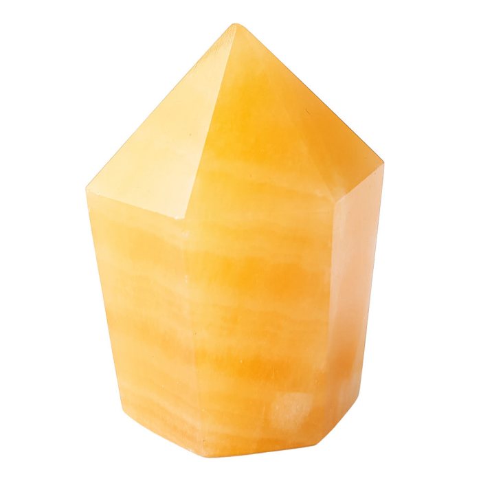 Orange Calcite Freeform Point, 45/50mm (1pc)