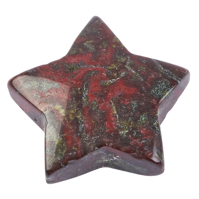Dragon Stone Star, 8mm x 28/30mm (1pc)