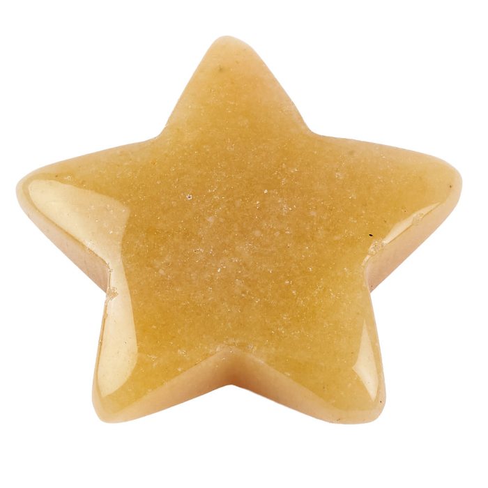 Yellow Aventurine Star 10x40mm (1pc)