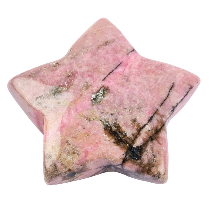 Rhodonite Star 10x40mm (1pc)