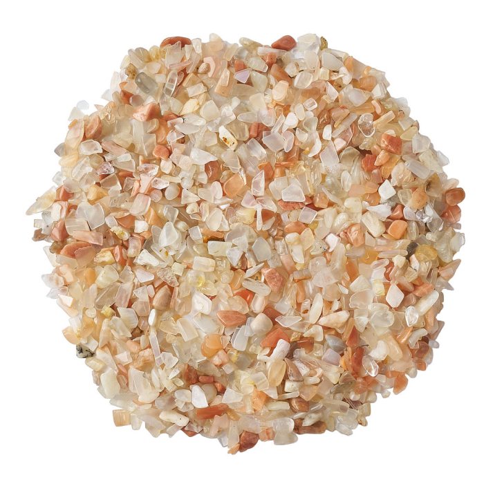 Polished Moonstone Chips, 3/8mm (100g)