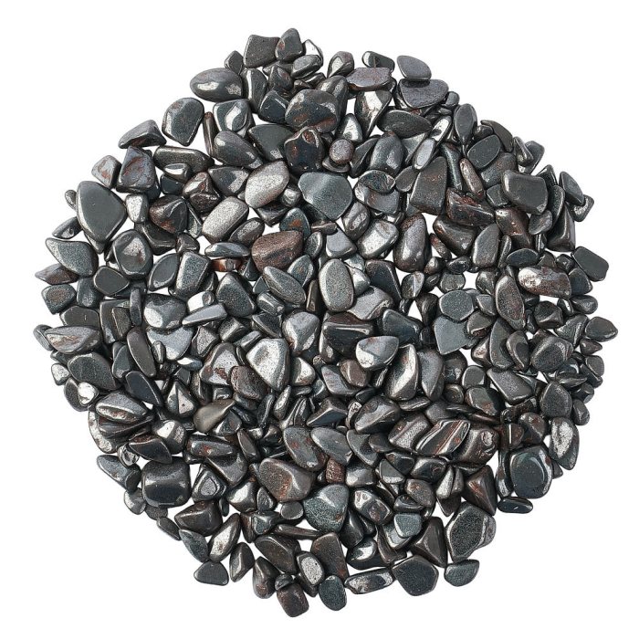 Polished Hematite chips, 3/8mm (100g)