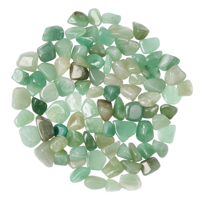Green Aventurine Chips, 8-15mm (100g)