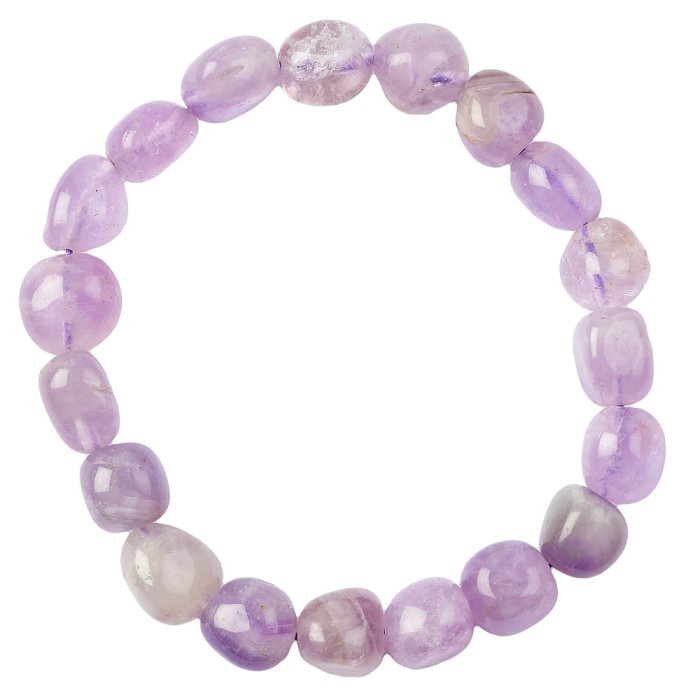 Amethyst Tumblestone Bracelet (1pc)
