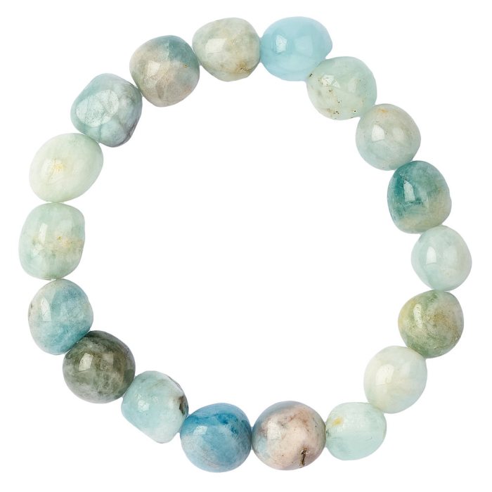 Aquamarine Tumblestone Bracelet (1pc)