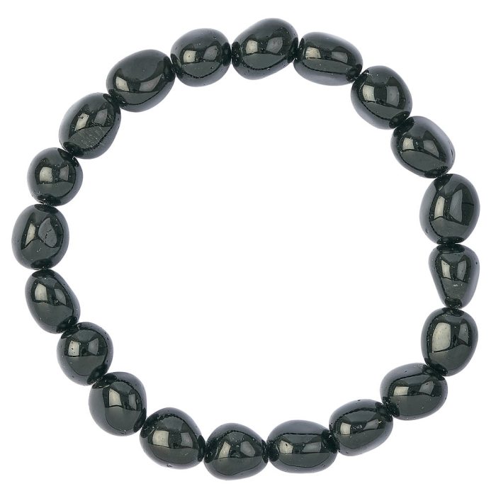 Black Obsidian Tumblestone Bracelet (1pc)