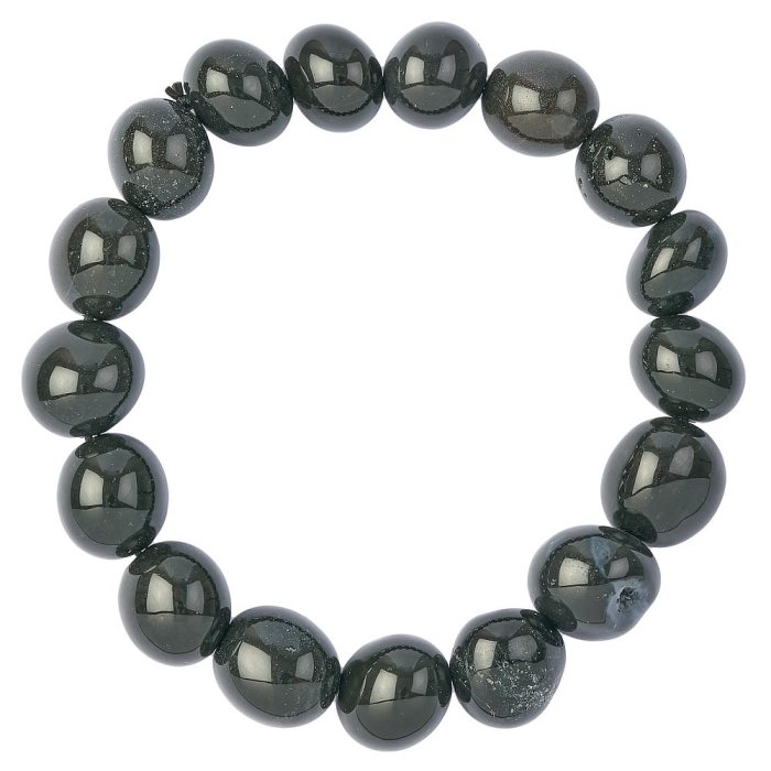 Black Onyx Tumblestone Bracelet (1pc)