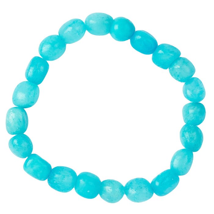 Blue Aragonite Tumblestone Bracelet (1pc)