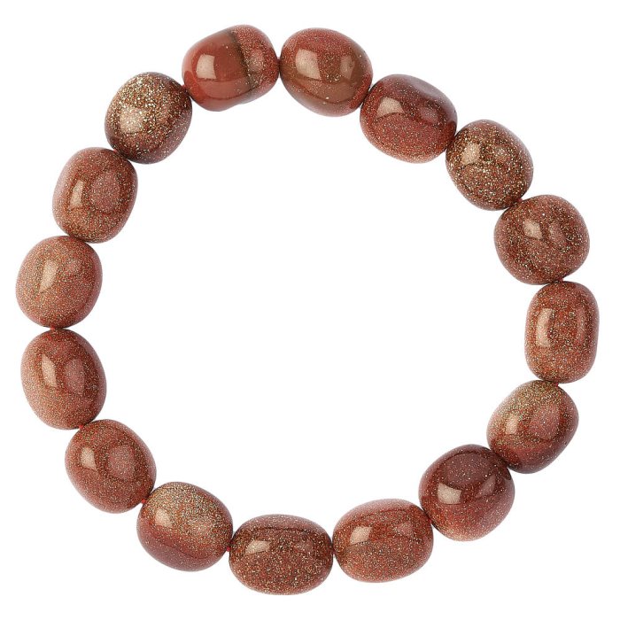 Goldstone Tumblestone Bracelet (1pc)