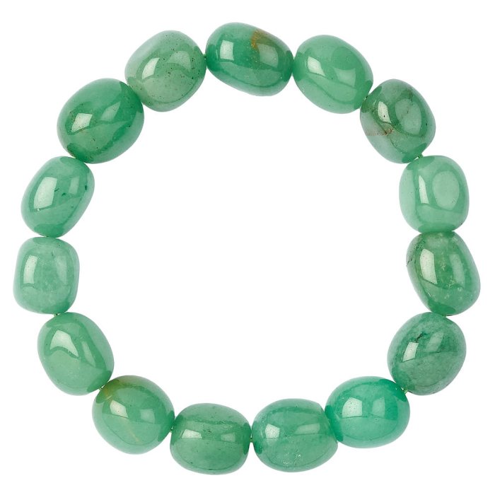 Green Aventurine Tumblestone Bracelet (1pc)