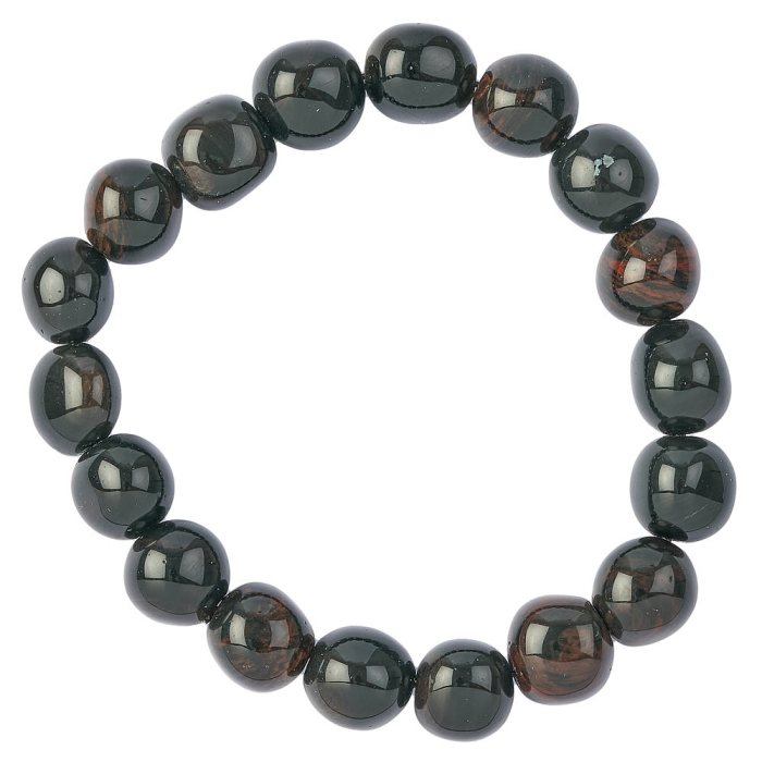 Red Obsidian Tumblestone Bracelet (1pc)