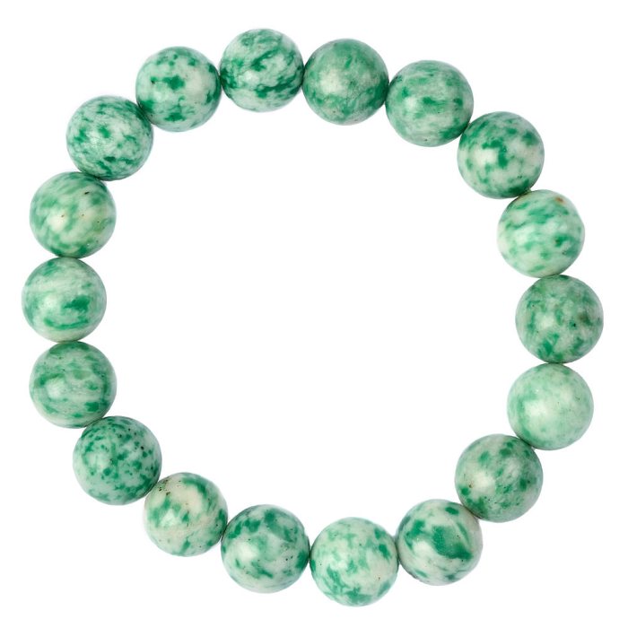 10mm Bead Bracelet, China Jade (1pc)